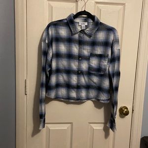 Just Polly cropped flannel